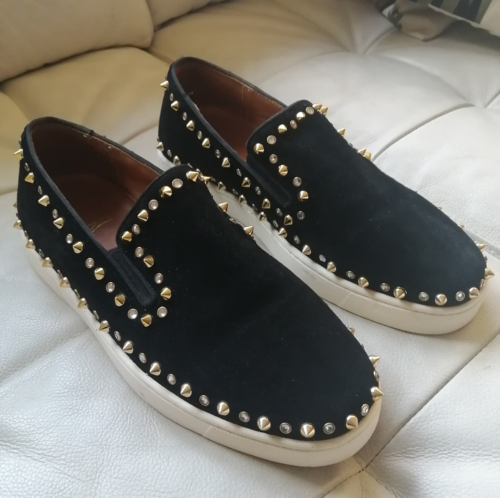 Christian Louboutin spiked shoes